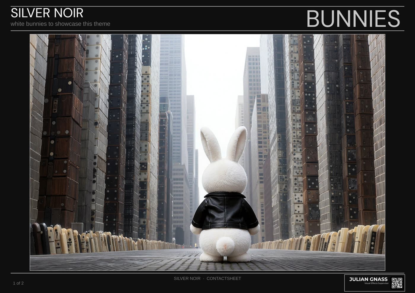Silver Noir Bunnies — Silver Noir